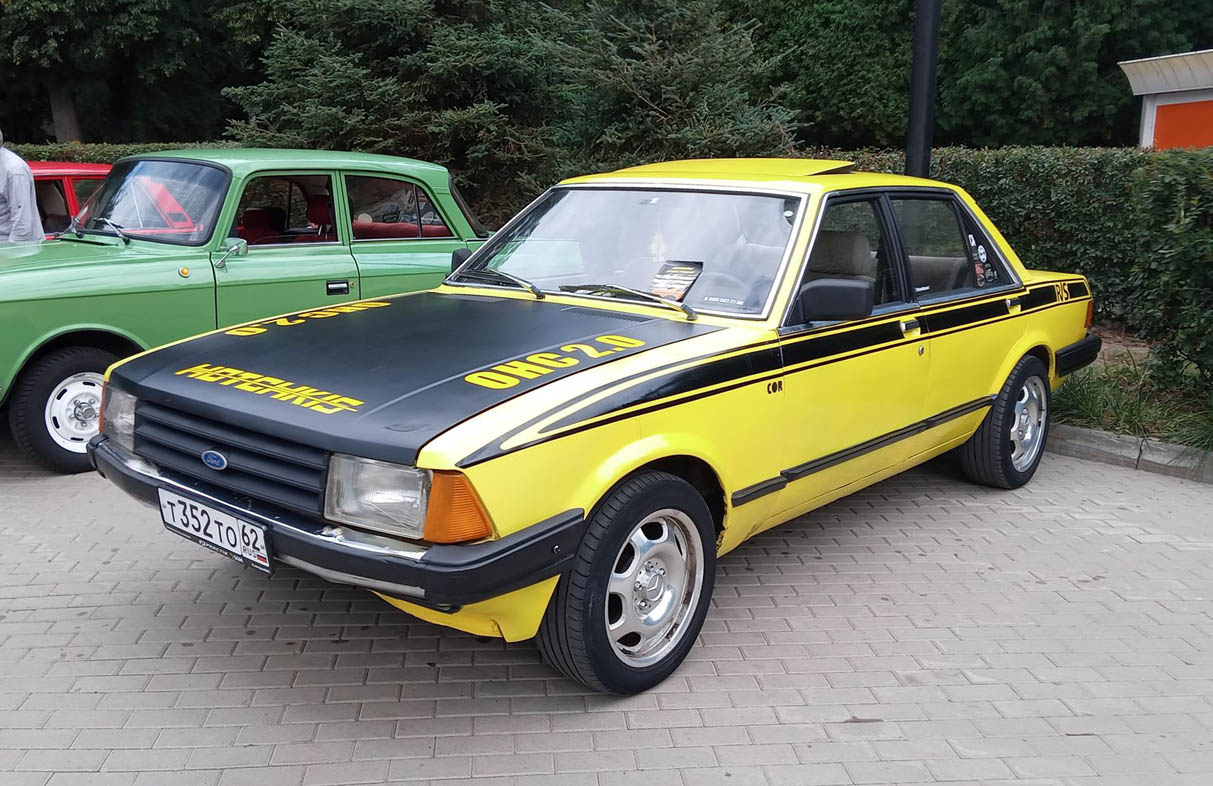 Рязанская область, № Т 352 ТО 62 — Ford Granada MkII '77-85; Рязанская область — 8-й ретро-фестиваль "Машина Времени", 7 августа 2021 г.