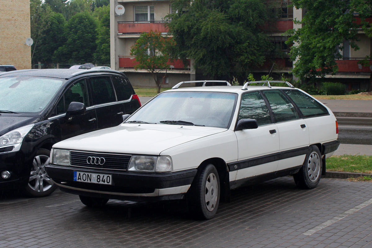 Литва, № AON 840 — Audi 100 Avant (C3) '82-91