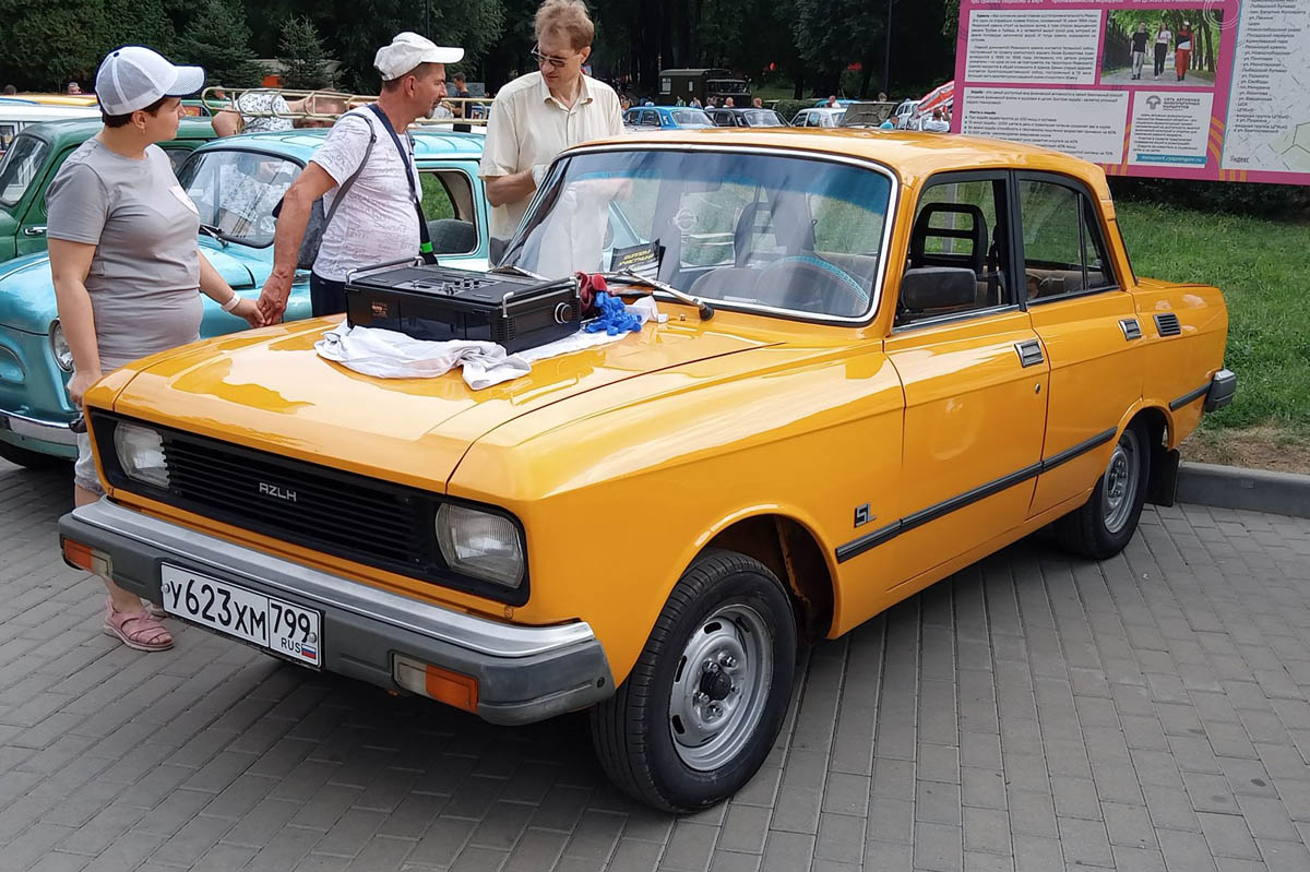 Москва, № У 623 ХМ 799 — Москвич-2140-117 (2140SL) '80-88; Рязанская область — 8-й ретро-фестиваль "Машина Времени", 7 августа 2021 г.