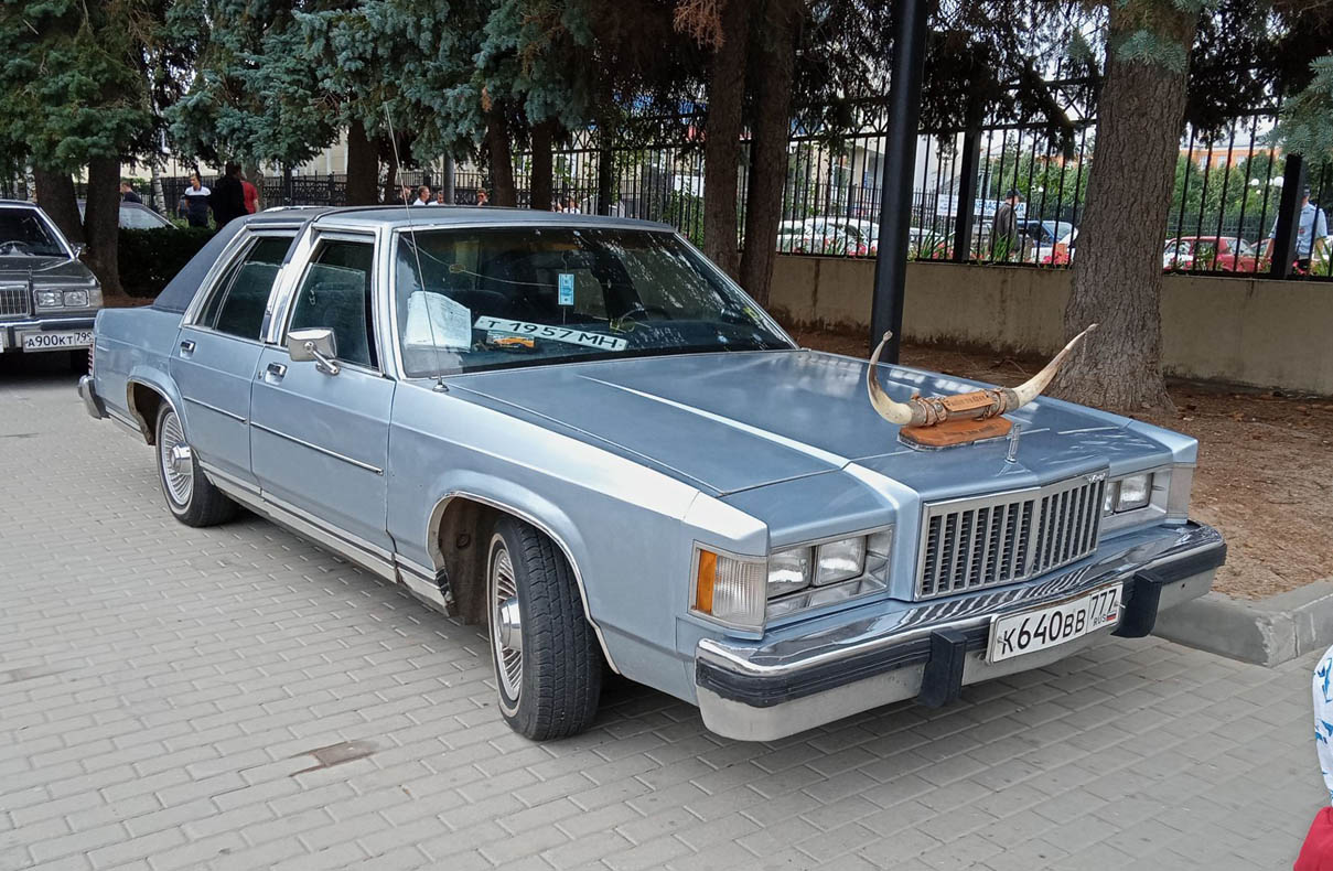 Москва, № К 640 ВВ 777 — Mercury Grand Marquis (1G) '79-91; Рязанская область — 8-й ретро-фестиваль "Машина Времени", 7 августа 2021 г.