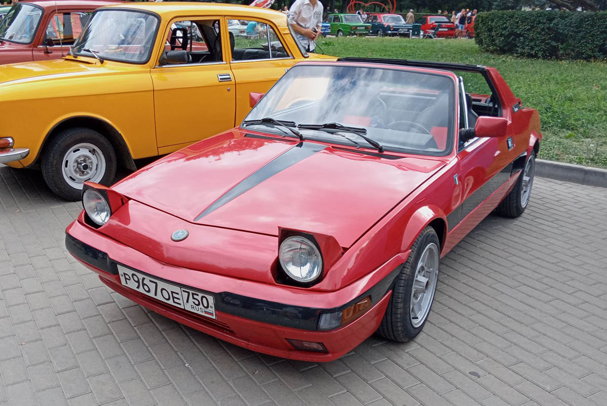 Московская область, № Р 967 ОЕ 750 — FIAT X1/9 '72-89; Рязанская область — Ретрофестиваль "Машина времени-2021"