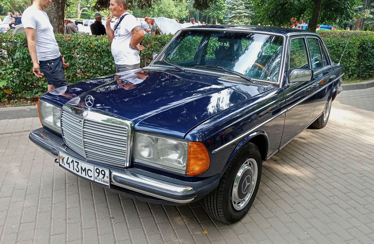 Москва, № К 413 МС 99 — Mercedes-Benz (W123) '76-86; Рязанская область — Ретрофестиваль "Машина времени-2021"