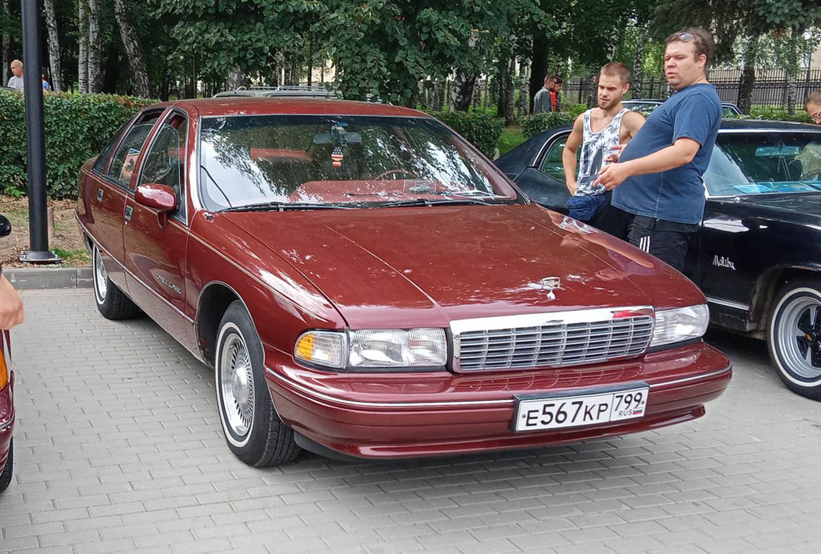 Москва, № Е 567 КР 799 — Chevrolet Caprice (4G) '90-96; Рязанская область — 8-й ретро-фестиваль "Машина Времени", 7 августа 2021 г.