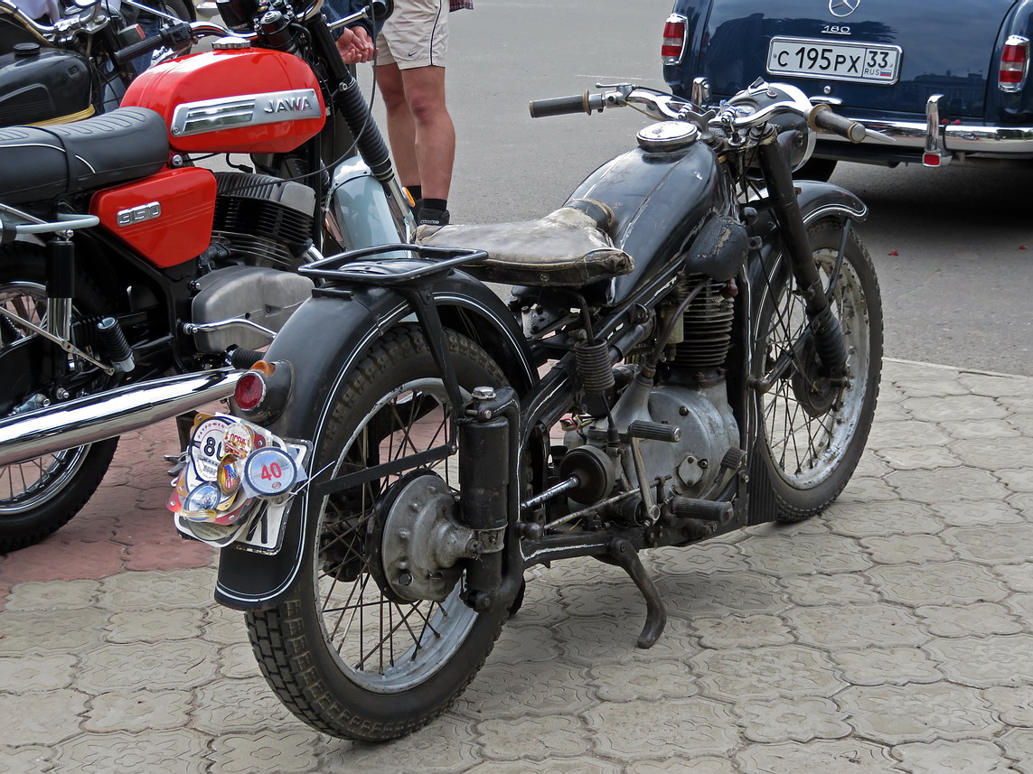 Марий Эл, № (12) Б/Н МТ 0001 — BMW R 35 '37-55; Марий Эл — Новый Торъял. Выставка ретро-автомобилей 2023