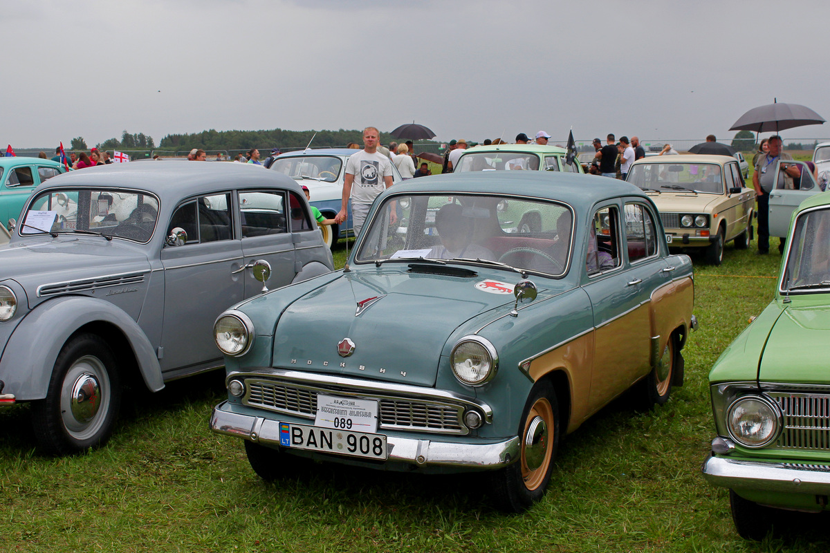 Литва, № BAN 908 — Москвич-407 '58-63; Литва — Nesenstanti klasika 2023