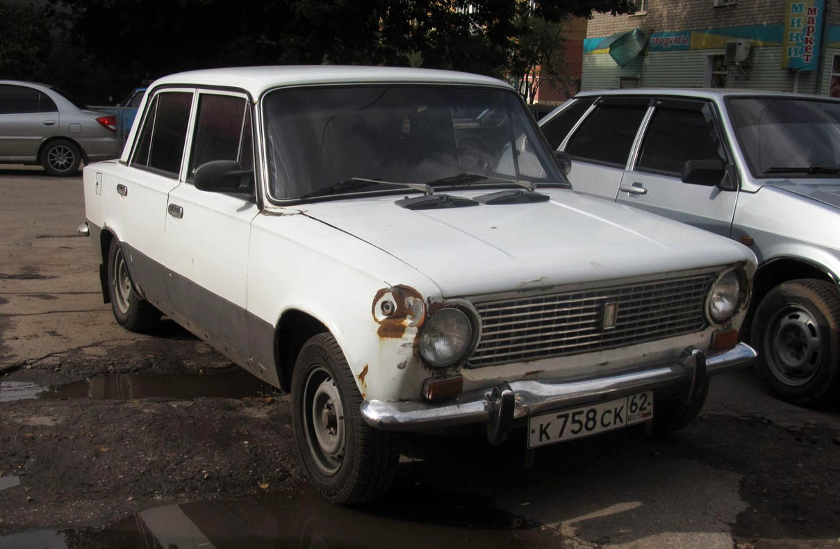 Рязанская область, № К 758 СК 62 — ВАЗ-2101 '70-83