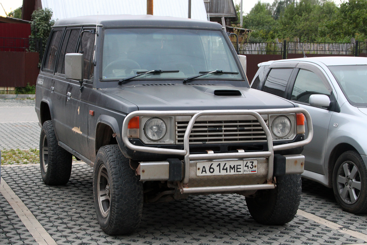 Кировская область, № А 614 МЕ 43 — Mitsubishi Pajero (1G) '82-91