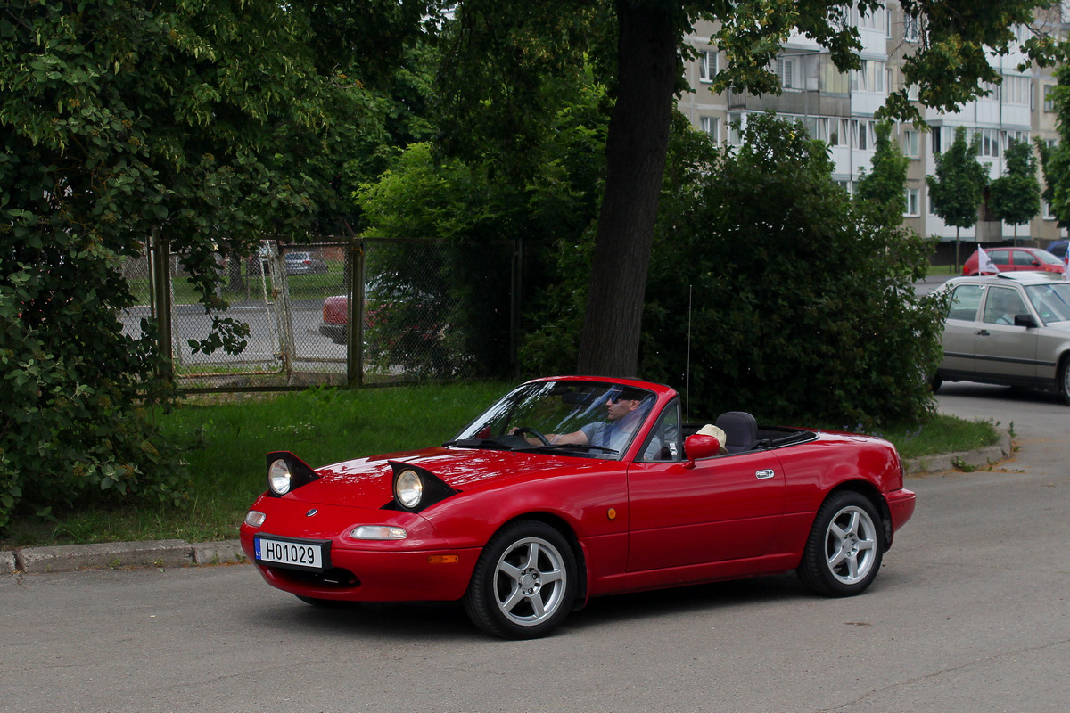 Литва, № H01029 — Mazda MX-5 (NA) '89-97; Литва — Radviliškio miesto šventė 2023