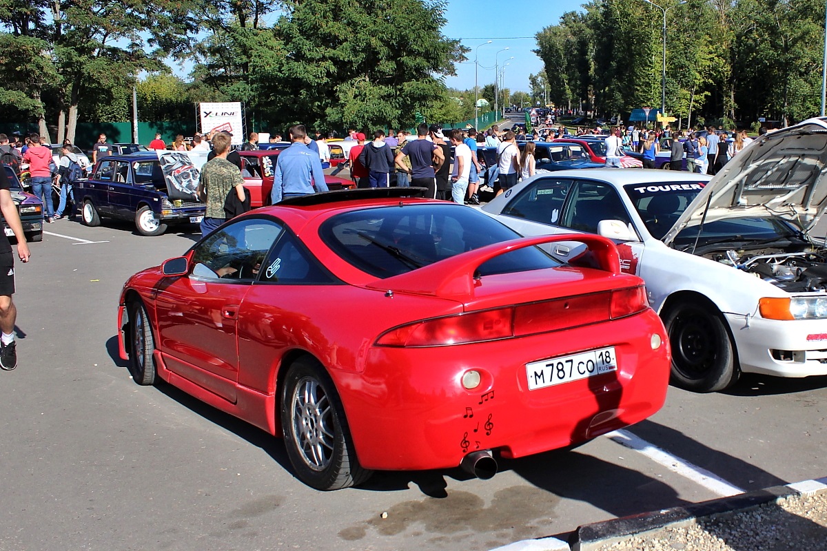 Удмуртия, № М 787 СО 18 — Mitsubishi Eclipse '89-95; Тамбовская область — Выставка 16.09.2017 в парке "Дружба"