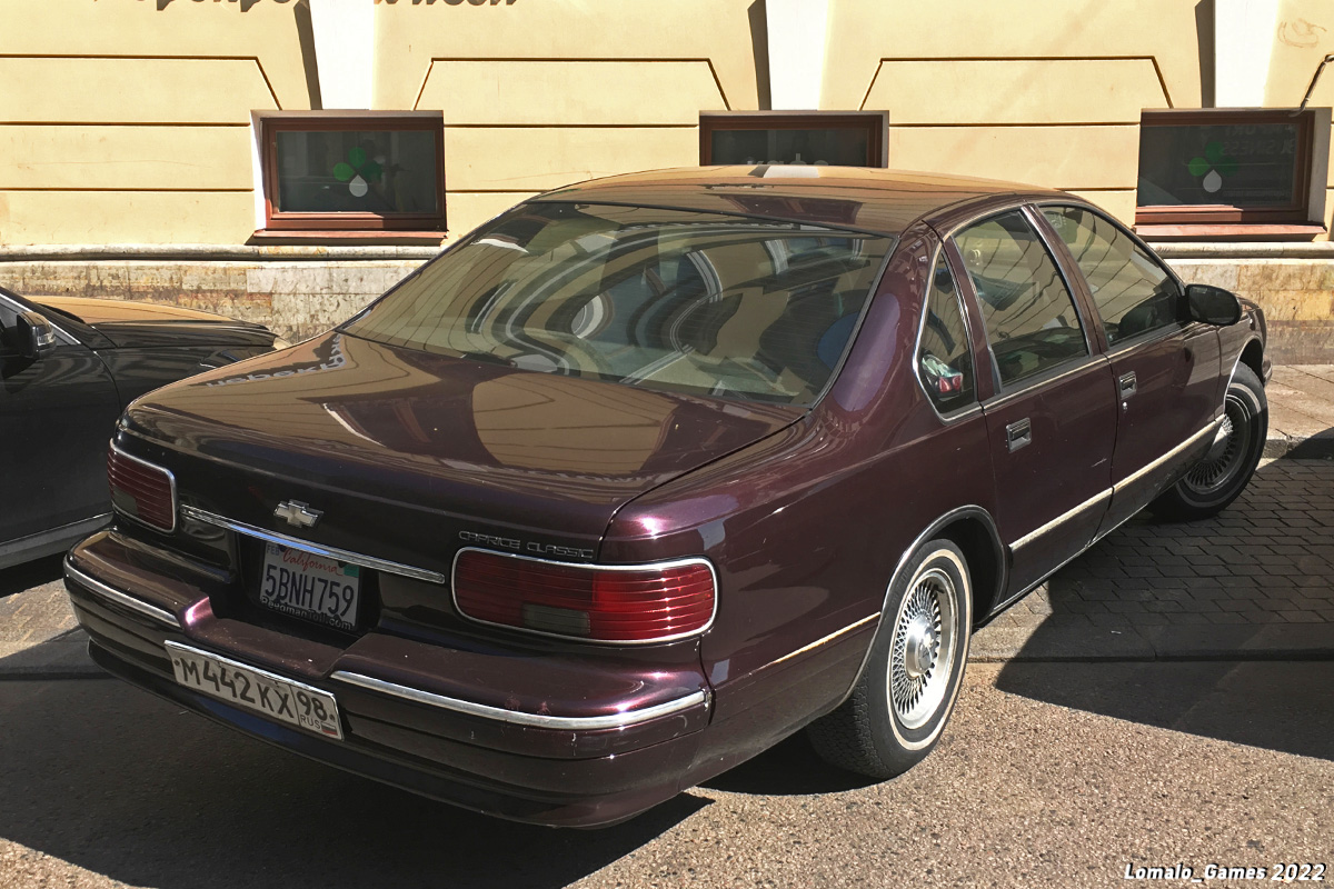 Санкт-Петербург, № М 442 КХ 98 — Chevrolet Caprice (4G) '90-96