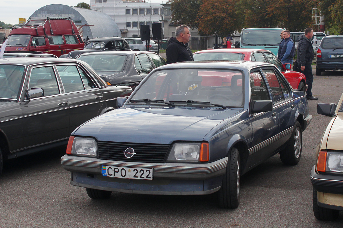 Литва, № CPO 222 — Opel Ascona (C) '81-88; Литва — Retro mugė 2022 ruduo