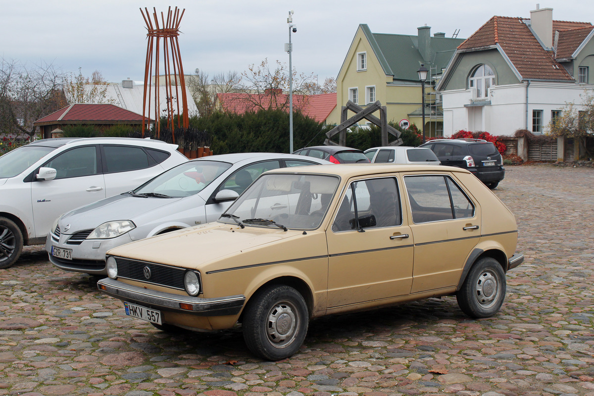 Литва, № HKV 557 — Volkswagen Golf (Typ 17) '74-88