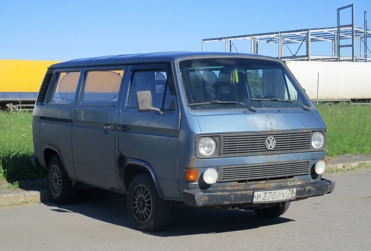 Санкт-Петербург, № Р 378 РХ 78 — Volkswagen Typ 2 (Т3) '79-92