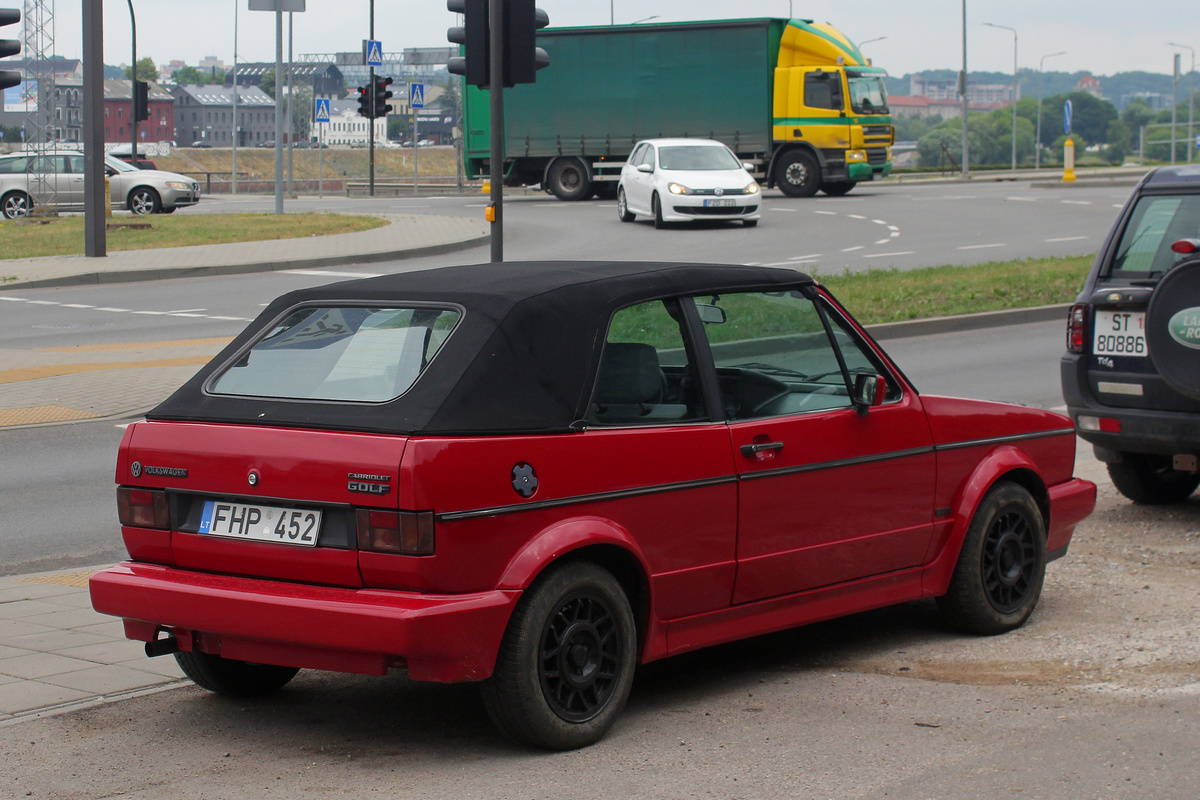 Литва, № FHP 452 — Volkswagen Golf (Typ 17) '74-88