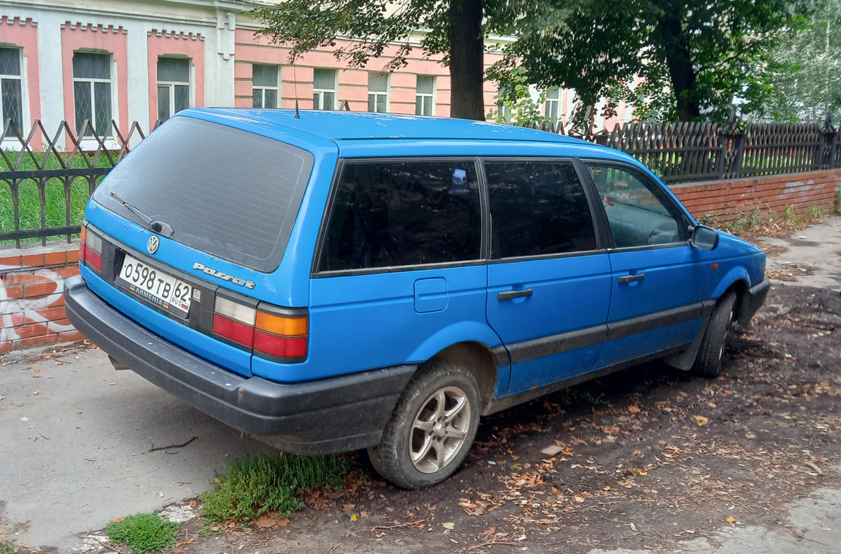 Рязанская область, № О 598 ТВ 62 — Volkswagen Passat (B3) '88-93