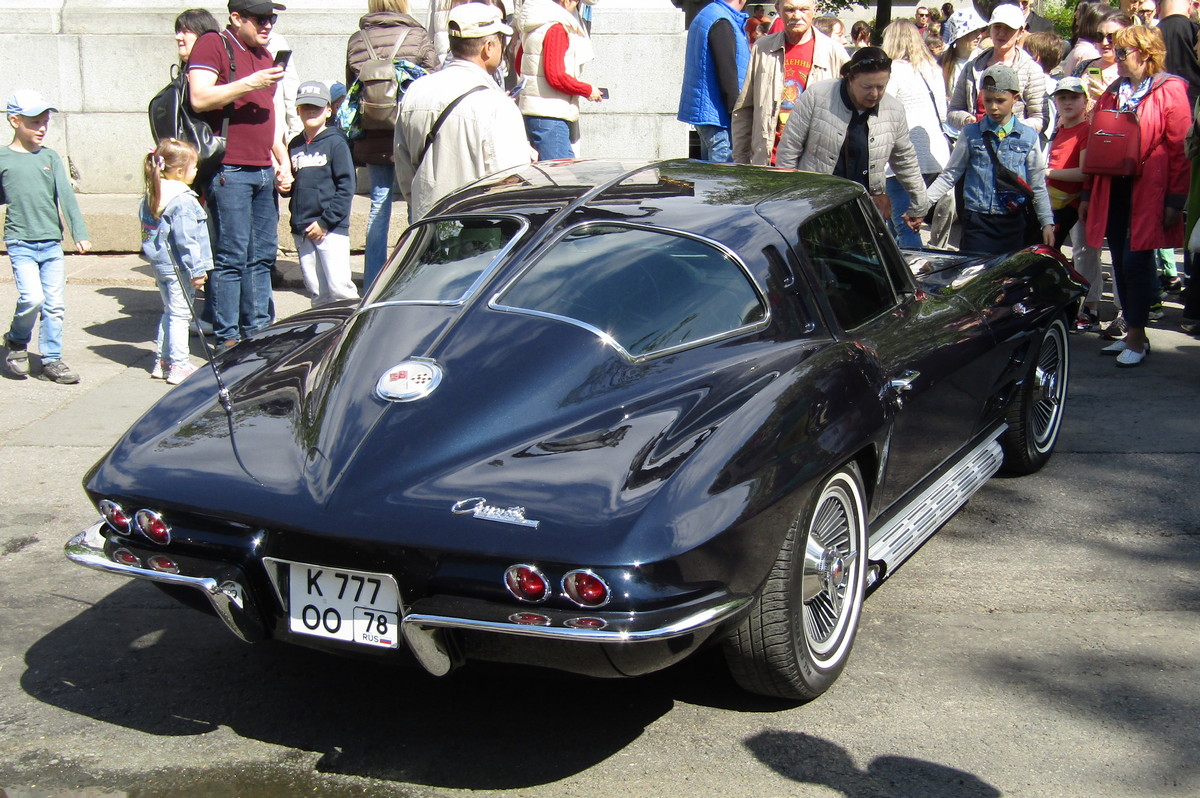 Санкт-Петербург, № К 777 ОО 78 — Chevrolet Corvette (C2) '63-67; Санкт-Петербург — Международный транспортный фестиваль "SPb TransportFest 2023"