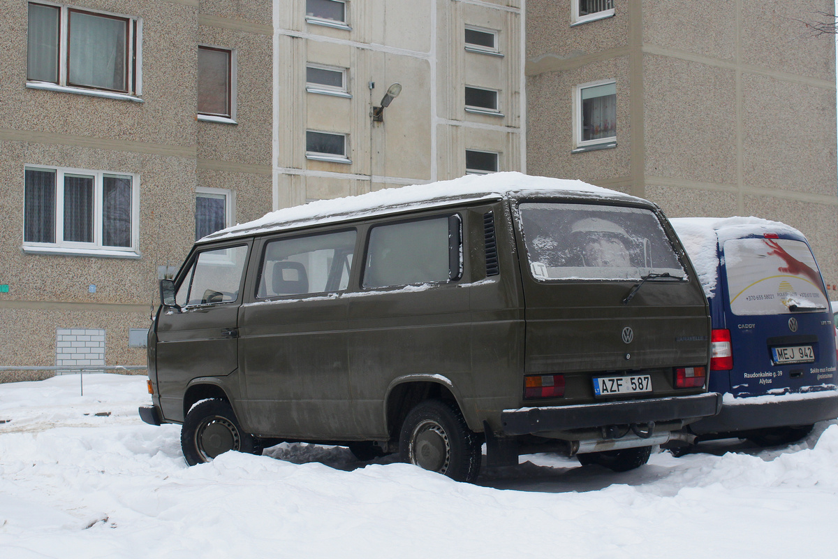 Литва, № AZF 587 — Volkswagen Typ 2 (Т3) '79-92