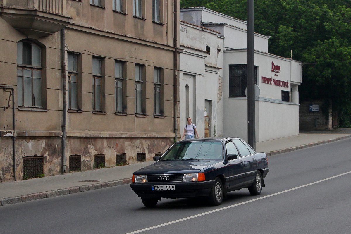 Литва, № EKE 999 — Audi 100 (C3) '82-91