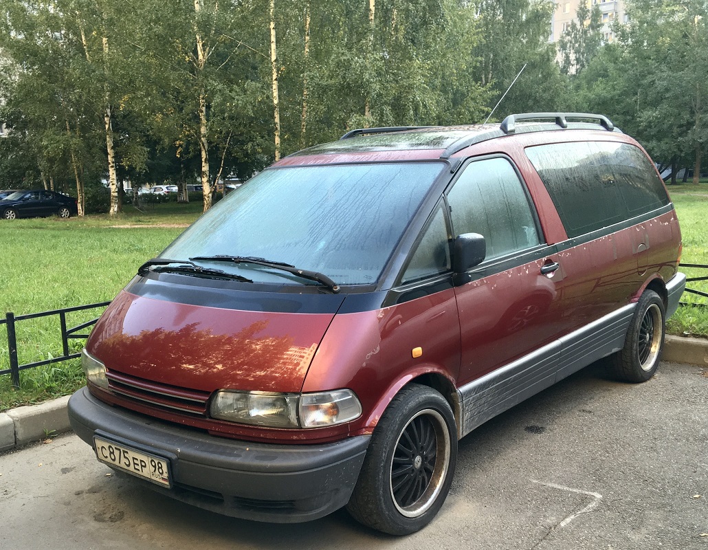 Санкт-Петербург, № С 875 ЕР 98 — Toyota Previa '90-00