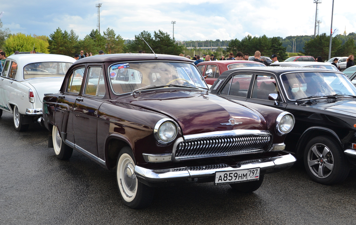 Москва, № А 859 НМ 797 — ГАЗ-21Р Волга '65-70; Калужская область — Автомобильный фестиваль "Спутник"