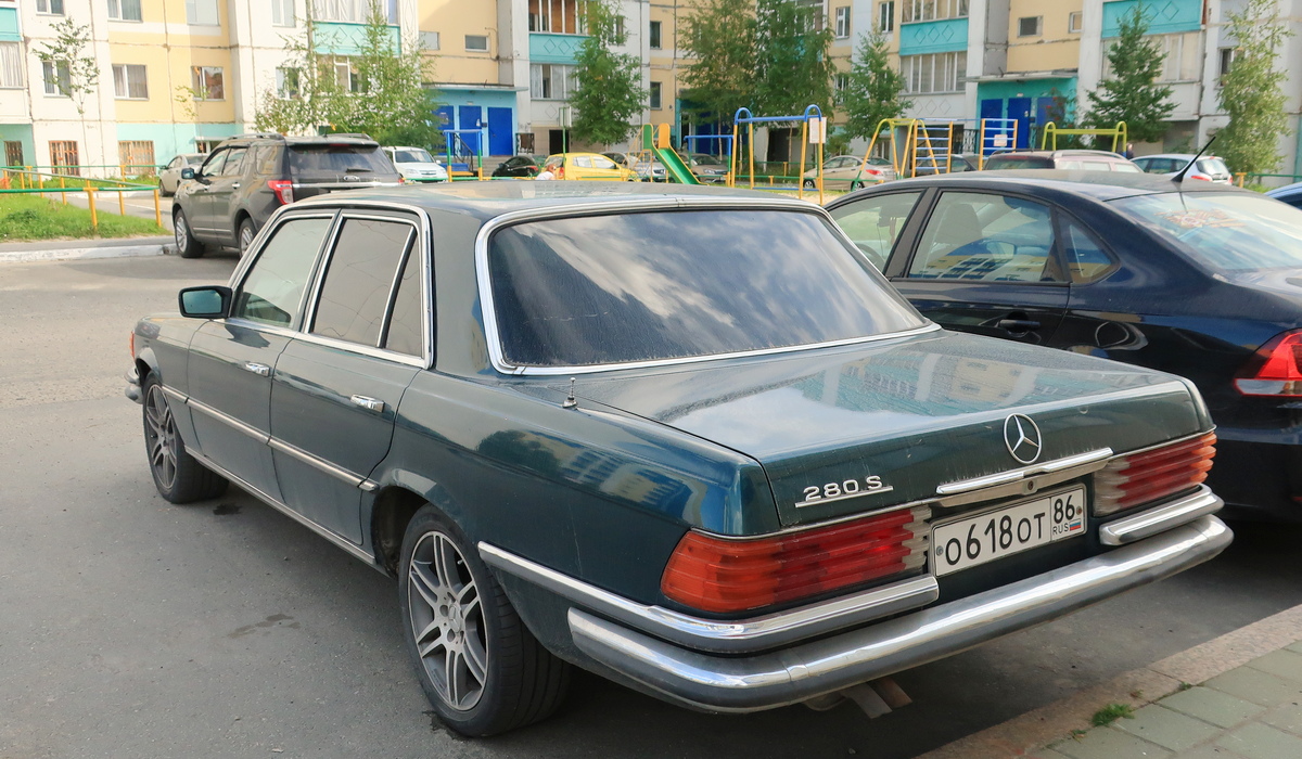 Ханты-Мансийский автоном.округ, № О 618 ОТ 86 — Mercedes-Benz (W116) '72-80