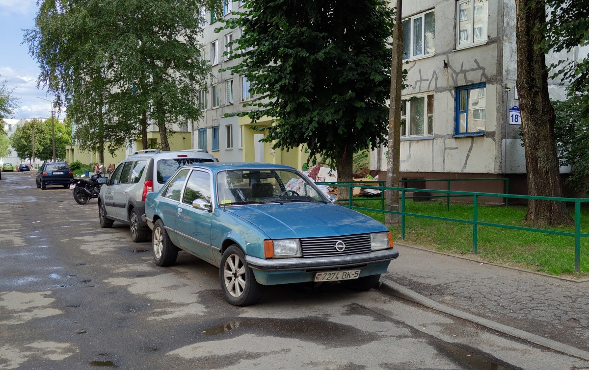 Минская область, № 7274 ВК-5 — Opel Rekord (E2) '82-86
