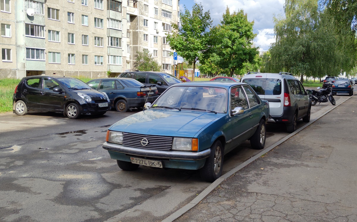 Минская область, № 7274 ВК-5 — Opel Rekord (E2) '82-86