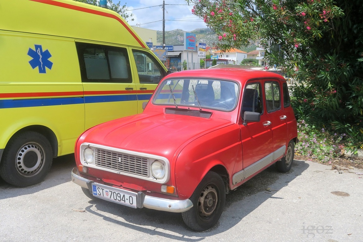 Хорватия, № ST 7094-O — Renault 4 TL '78-92