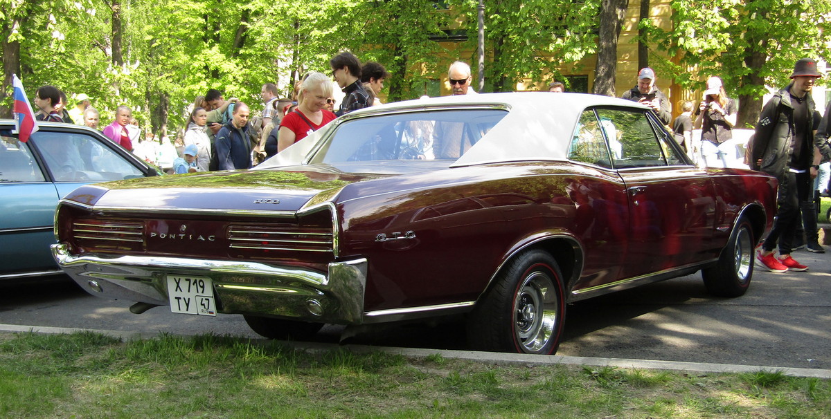 Ленинградская область, № Х 719 ТУ 47 — Pontiac GTO (1G) '64-67; Санкт-Петербург — Международный транспортный фестиваль "SPb TransportFest 2023"