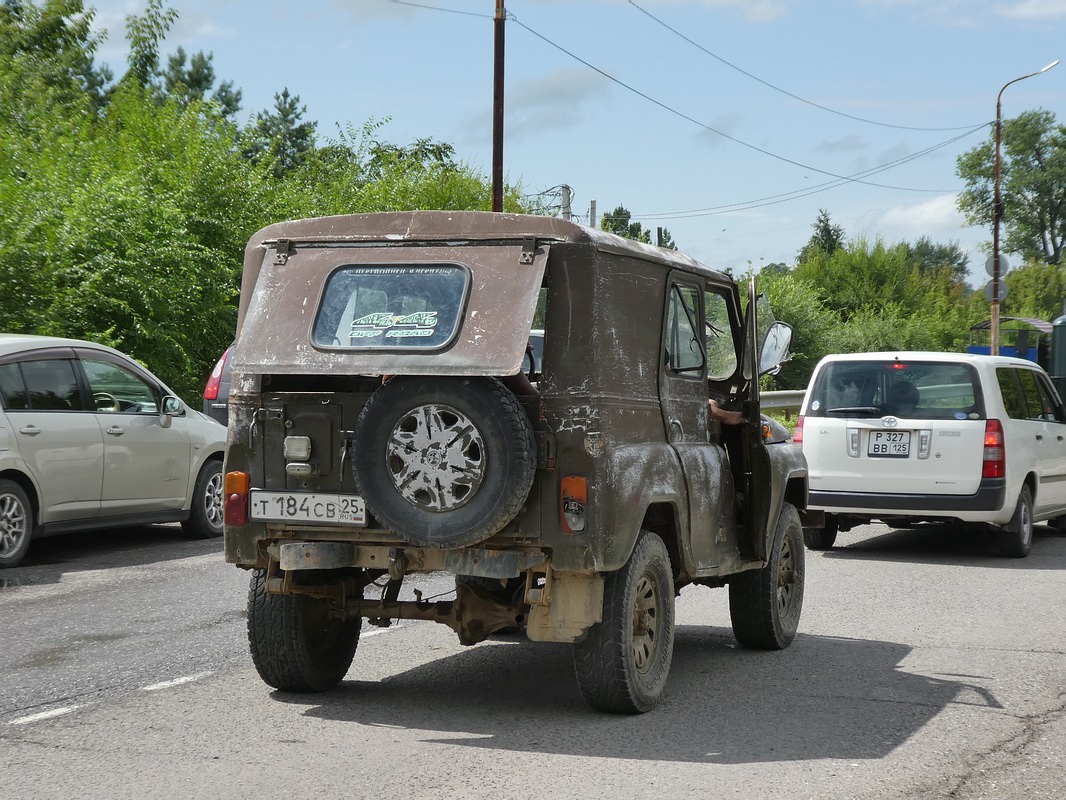 Приморский край, № Т 184 СВ 25 — УАЗ-469 '72-85