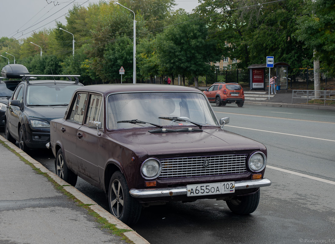 Башкортостан, № А 655 ОА 102 — ВАЗ-2101 '70-83