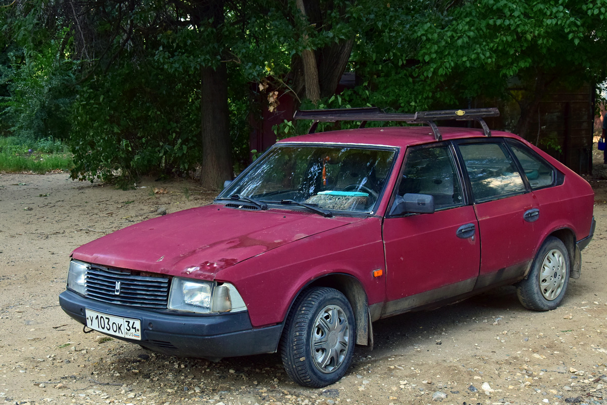 Волгоградская область, № У 103 ОК 34 — Москвич-2141 '86-98