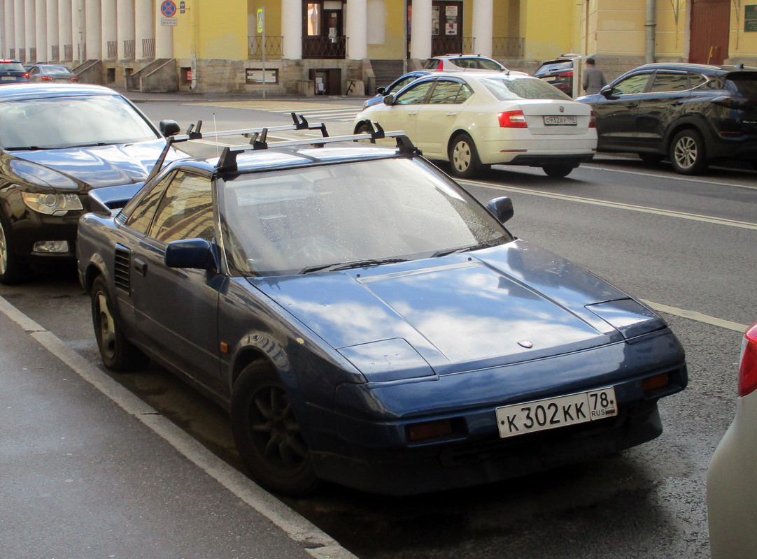 Санкт-Петербург, № К 302 КК 78 — Toyota MR2 (W10) '84-89