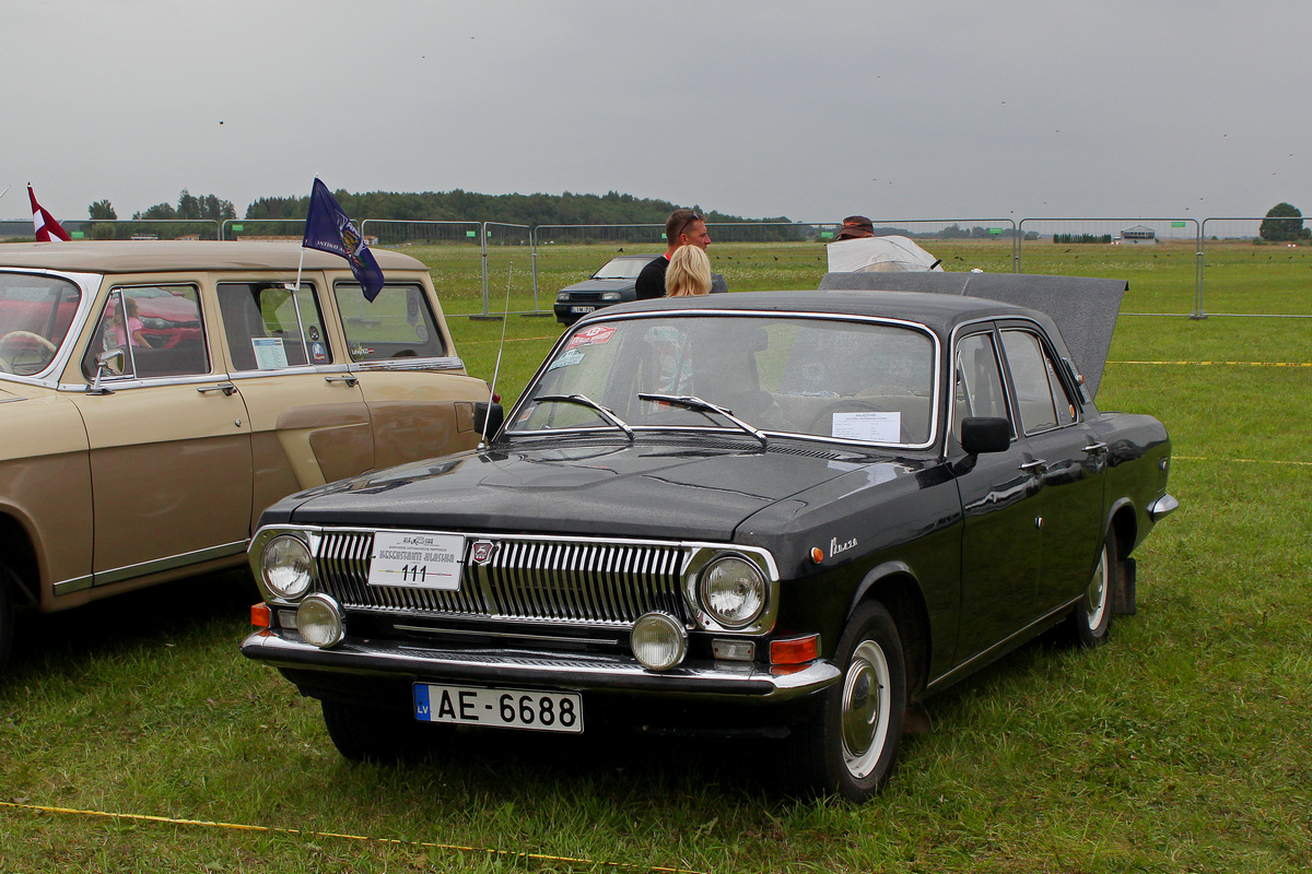 Латвия, № AE-6688 — ГАЗ-24 Волга '68-86; Литва — Nesenstanti klasika 2023