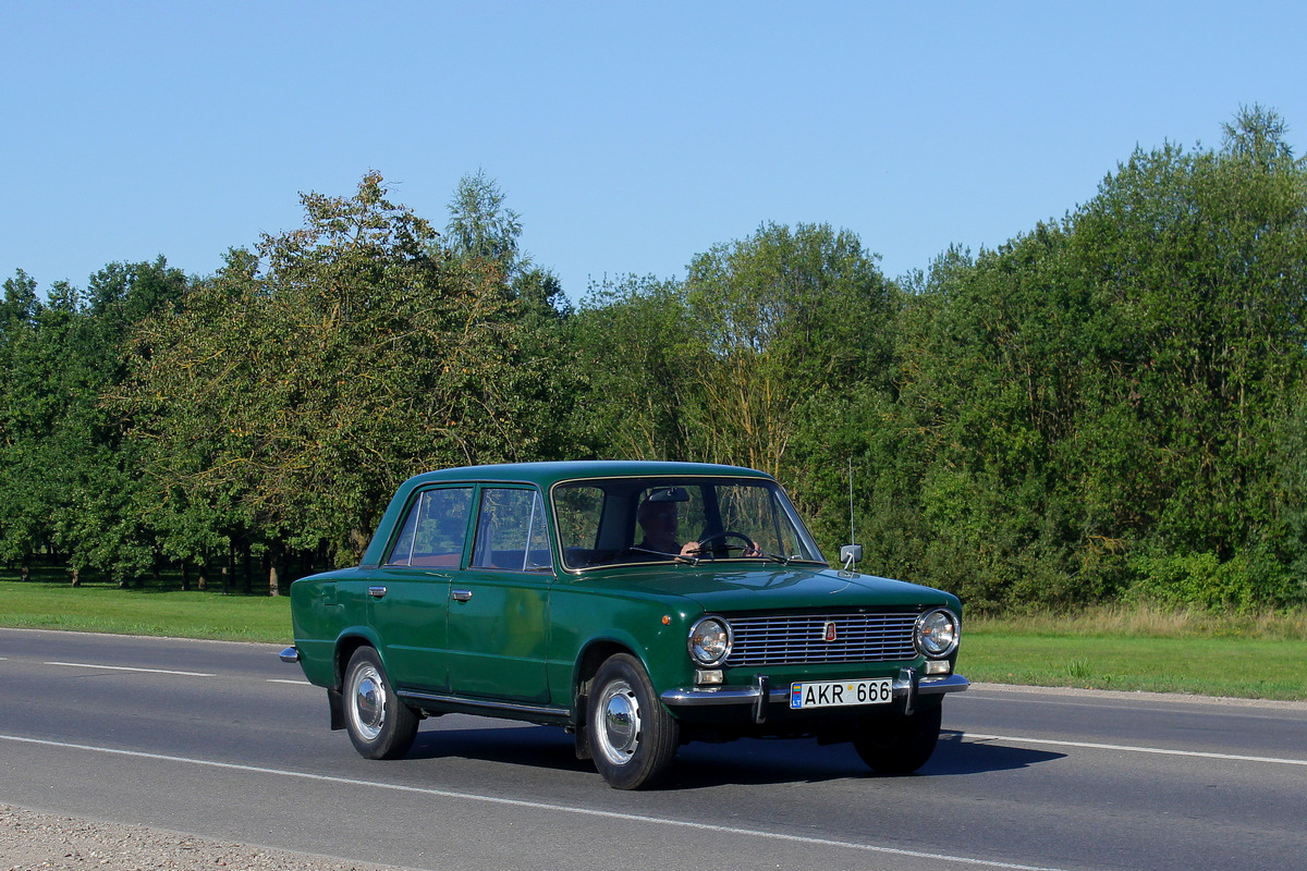 Литва, № AKR 666 — ВАЗ-2101 '70-83