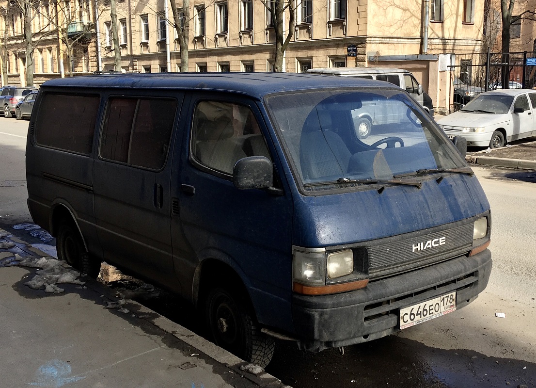 Санкт-Петербург, № С 646 ЕО 178 — Toyota Hiace (H100) '89-04