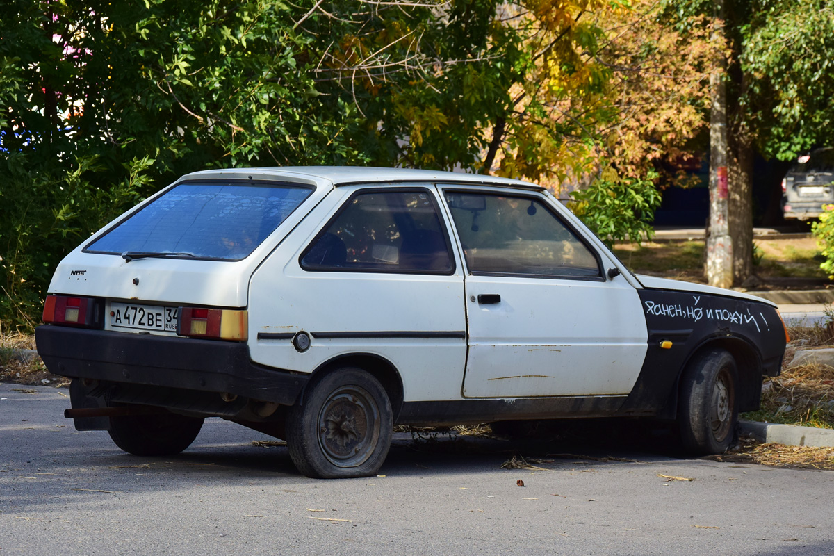 Волгоградская область, № А 472 ВЕ 34 — ЗАЗ-1102 Таврия '87-07