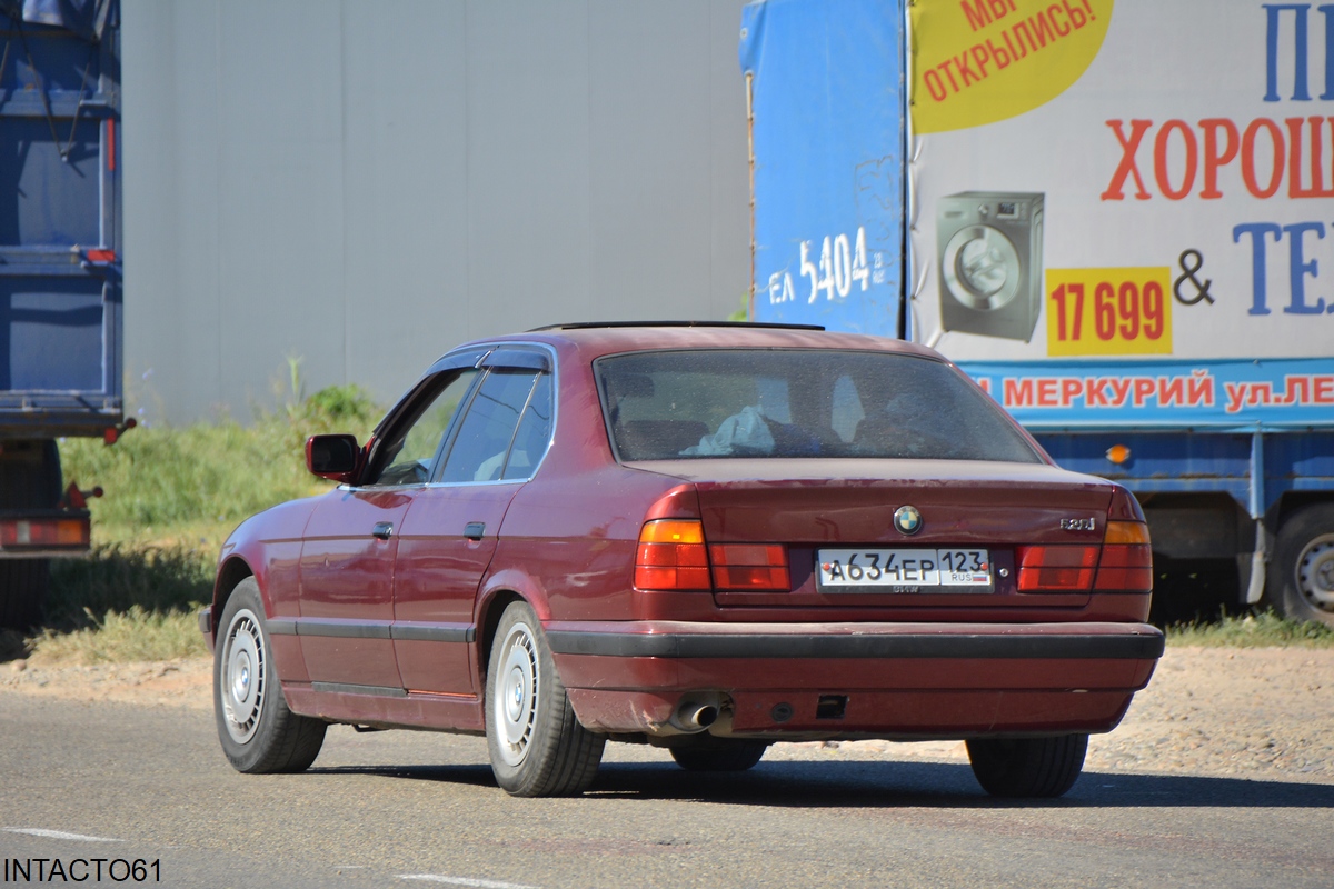 Краснодарский край, № А 634 ЕР 123 — BMW 5 Series (E34) '87-96