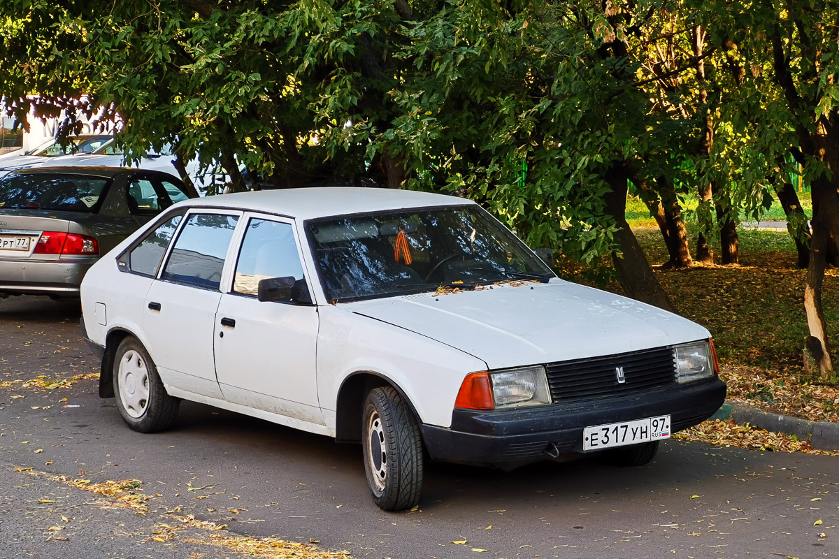 Москва, № Е 317 УН 99 — Москвич-2141 '86-98