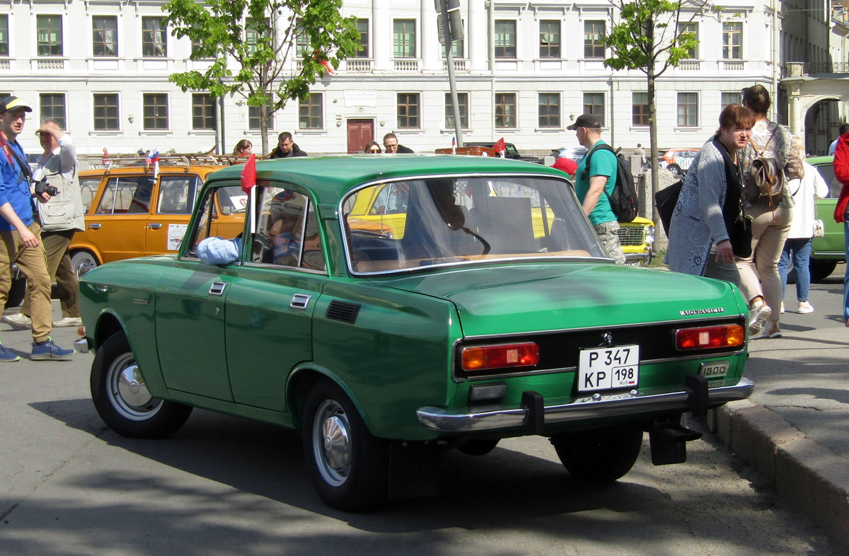 Санкт-Петербург, № Р 347 КР 198 — Москвич-2140 '76-88; Санкт-Петербург — Международный транспортный фестиваль "SPb TransportFest 2023"