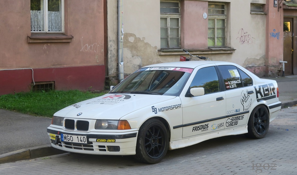 Литва, № MGO 140 — BMW 3 Series (E36) '90-00