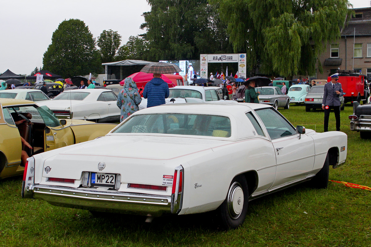 Латвия, № MP-22 — Cadillac Eldorado (9G) '71-78; Литва — Nesenstanti klasika 2023