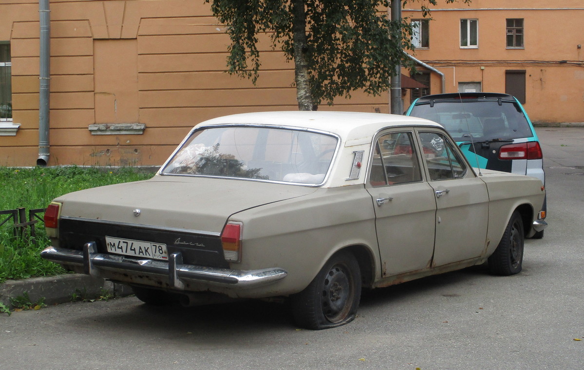 Санкт-Петербург, № М 474 АК 78 — ГАЗ-24 Волга '68-86