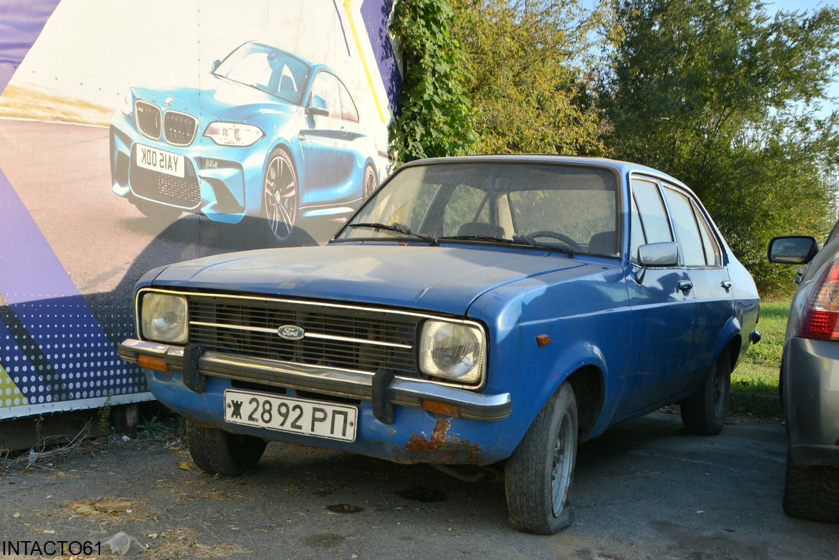 Ростовская область, № Ж 2892 РП — Ford Escort MkII '75-80