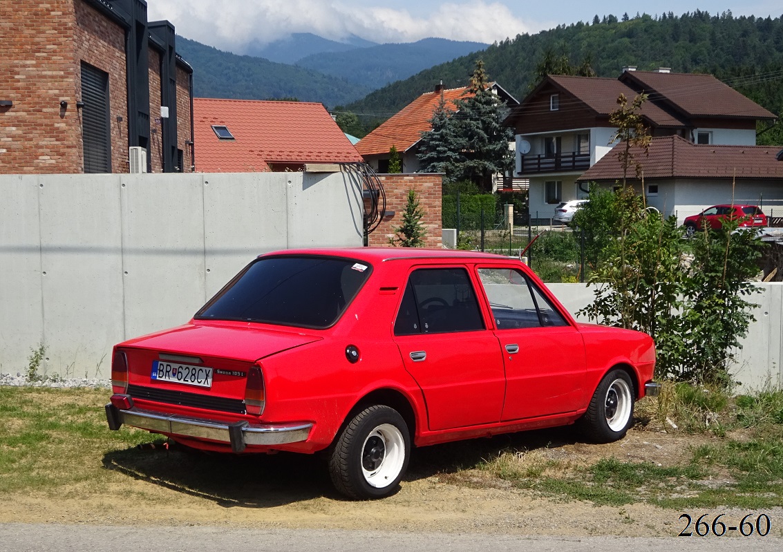 Словакия, № BR-628CX — Škoda 105/120/125 '76-90