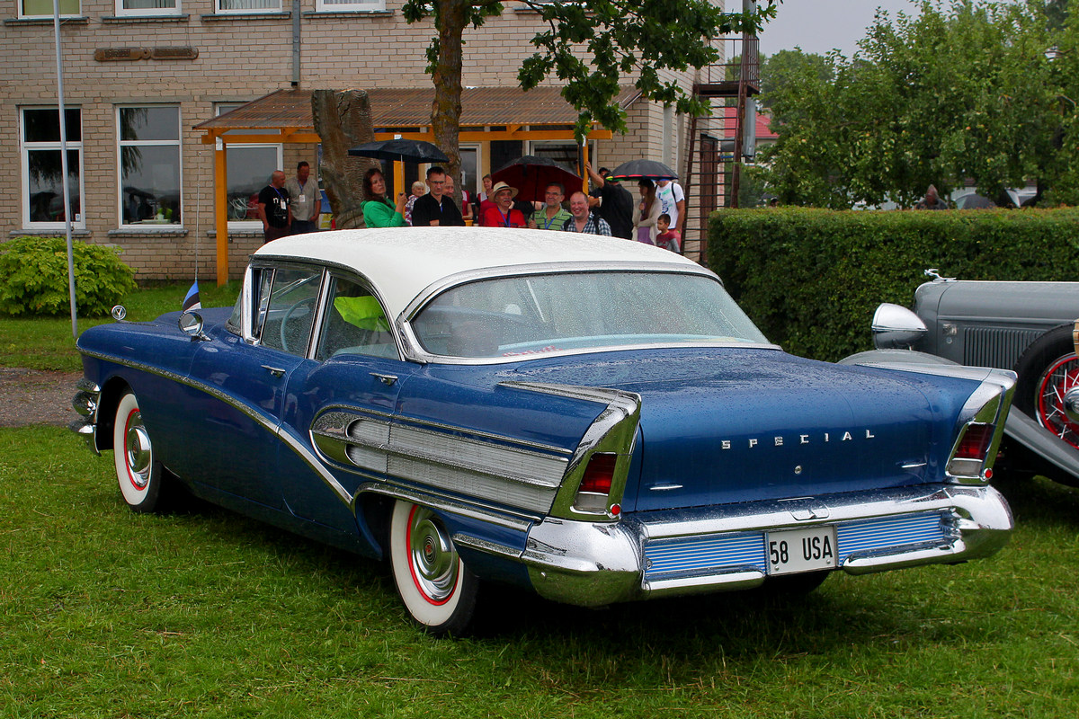 Эстония, № 58 USA — Buick Special '49-58; Литва — Nesenstanti klasika 2023