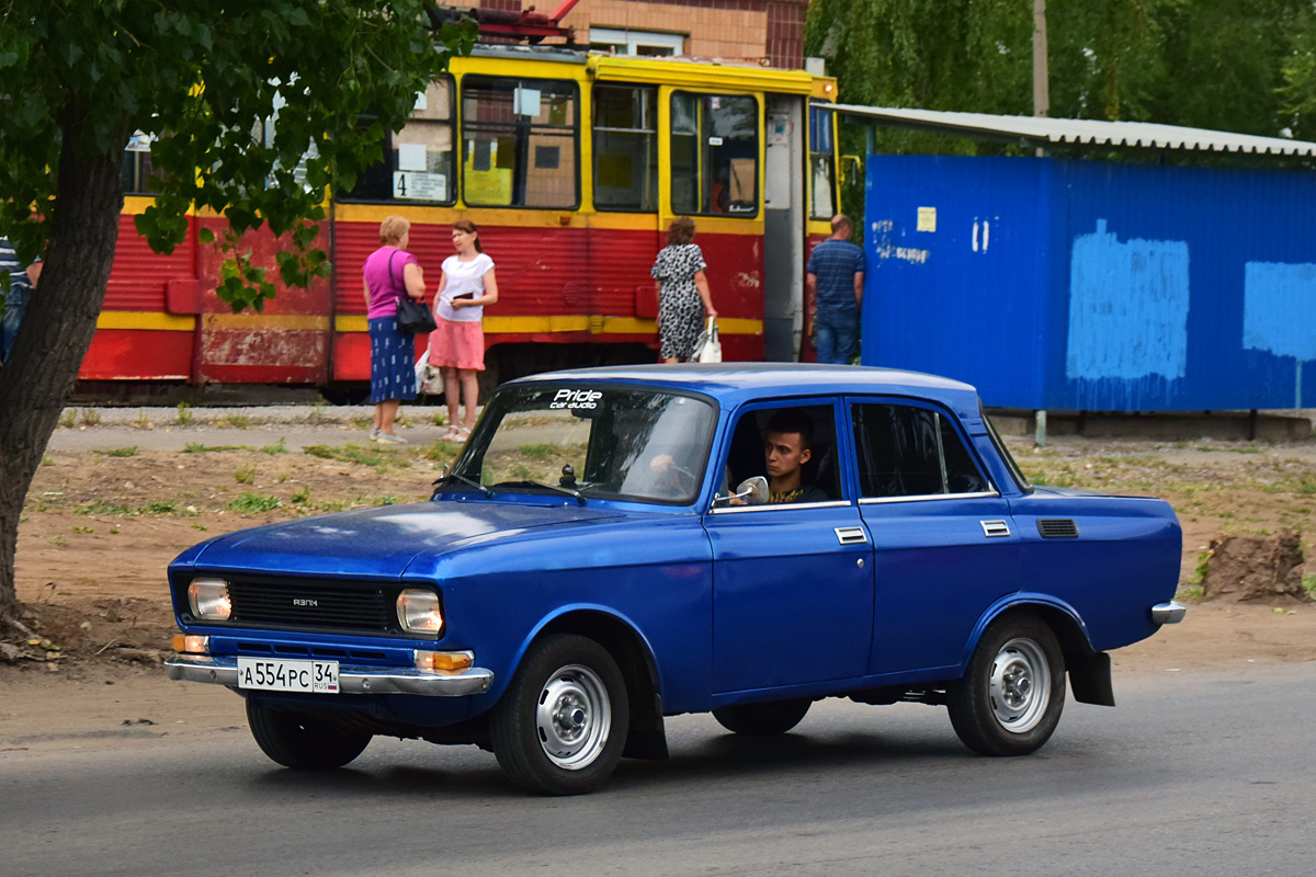 Волгоградская область, № А 554 РС 34 — Москвич-2140 '76-88