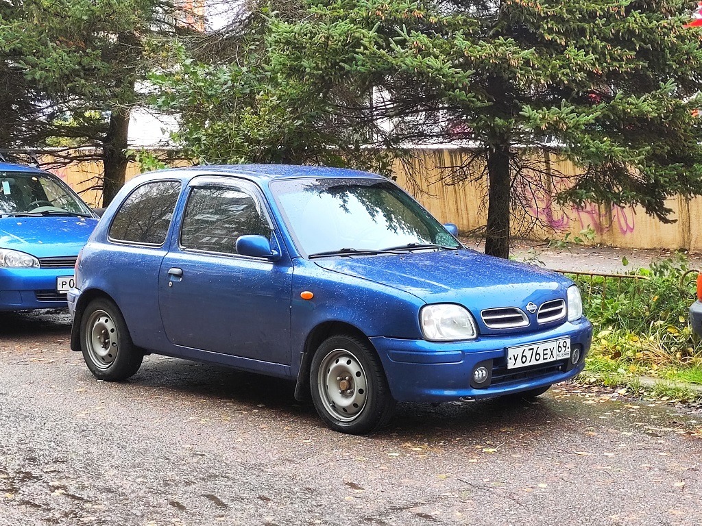 Тверская область, № У 676 ЕХ 69 — Nissan Micra (K11) '92-03