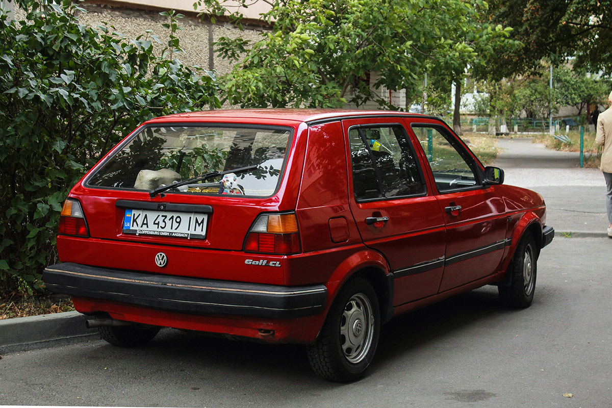 Киев, № КА 4319 ІМ — Volkswagen Golf (Typ 19) '83-92