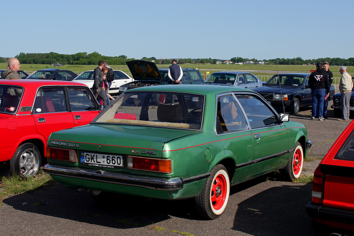 Литва, № GKL 660 — Opel Rekord (E1) '77-82; Литва — Retro mugė 2023
